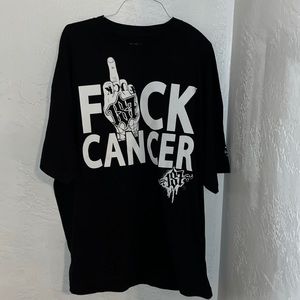187 brand F**k Cancer shirt... mens size 3XL